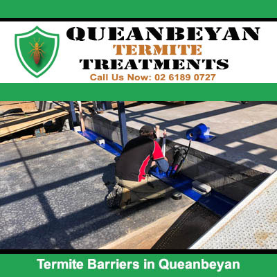 Termite barrier installation system in Queanbeyan